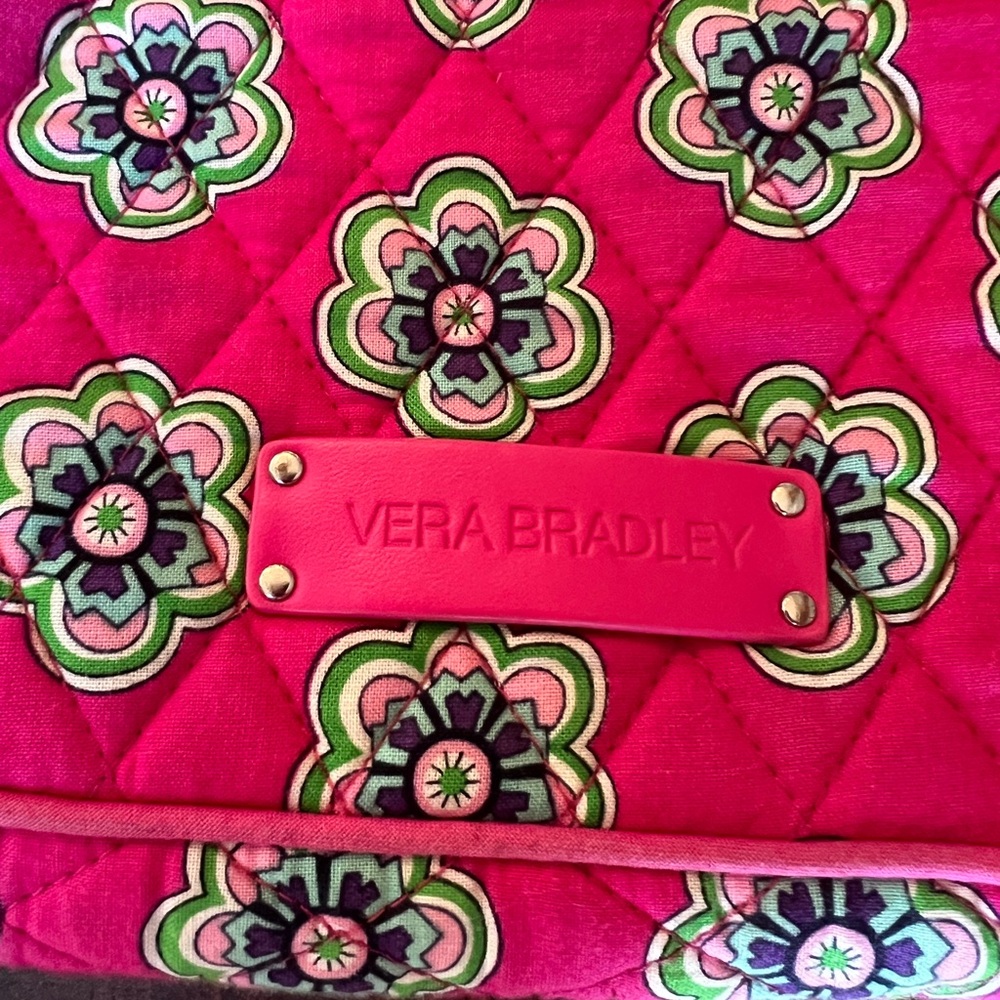 Vera Bradley Pink Floral Crossbody Bag
